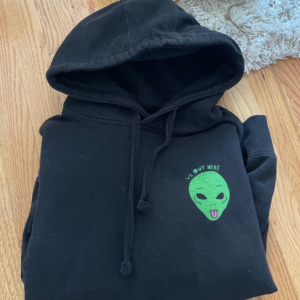 Rip n dip black hoodie